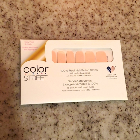 New Color Street Nail Polish Strips, pink nude and red - Picture 2 of 4